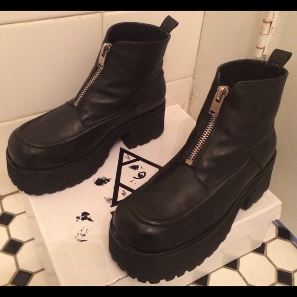 UNIF Shoes - UNIF Alec Boots/Black